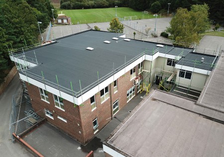 Broadstone Middle School Roof Refurbishment 20