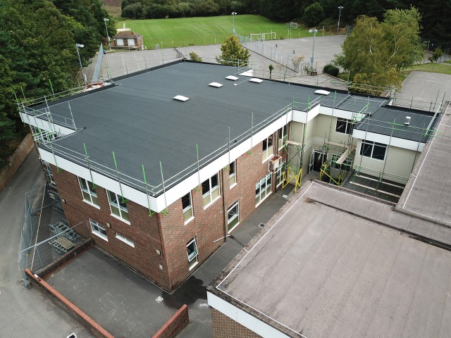 Broadstone Middle School Roof Refurbishment 20