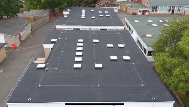 Lockyers Middle School Roof Refurbishment 0396